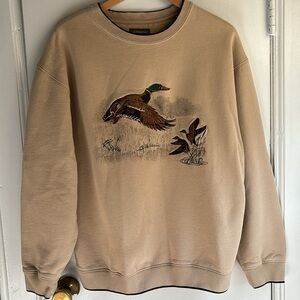 Vintage duck sweatshirt, Croft & Barrow, small